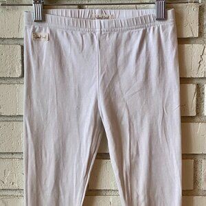 Island Girl Fashion World Ivory Foxtail Button Leggings